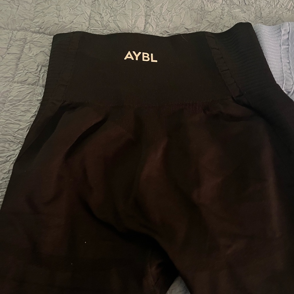 AYBL Black and light blue Empower shorts lot size small - Picture 2 of 6